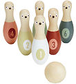 Tender Leaf Bowling set - Wood - 8 Parts Tender Leaf Bowling set - Wood - 8 Parts