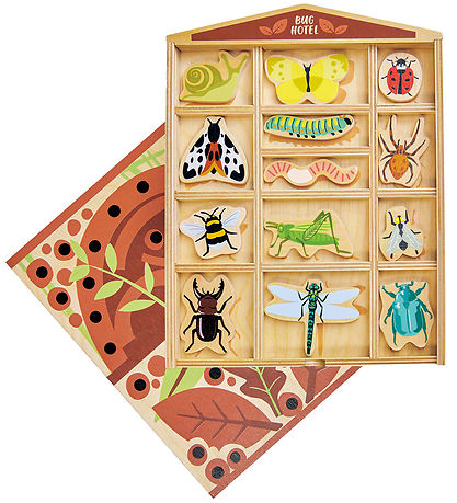 Tender Leaf Wooden Toy - The Little Insect Hotel - 15 Parts Tender Leaf Wooden Toy - The Little Insect Hotel - 15 Parts