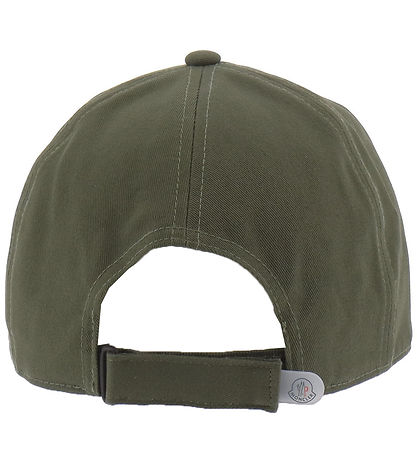 Casquette Moncler - Vert Militaire av. Blanc