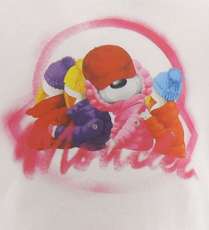 Moncler Collegepaita - Rajattu - Valkoinen M. Tulosta Moncler Collegepaita - Rajattu - Valkoinen M. Tulosta