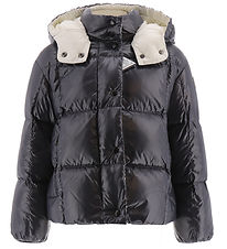 Moncler Down Jacket - Parana - Dark Navy w. White