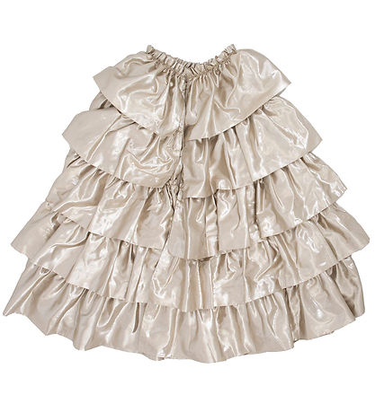 Meri Meri Costume - Gold Ruffle Cape Meri Meri Costume - Gold Ruffle Cape