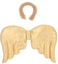 Meri Meri Costume - Gold Quilted Angel Wings Meri Meri Costume - Gold Quilted Angel Wings