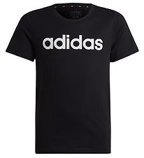 adidas Performance Stuttermabolur - G LIN T - Svart/Hvítt