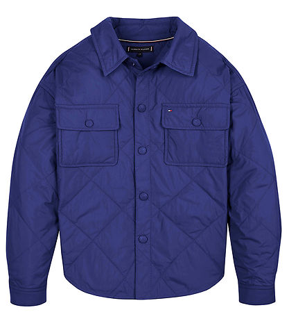Tommy Hilfiger Jacke - Wattiertes Überhemd - Navy Voyage