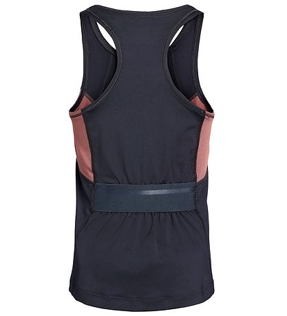 Rethinkit Tanktop - Anais - Midnight Blue w. Vintage Pink