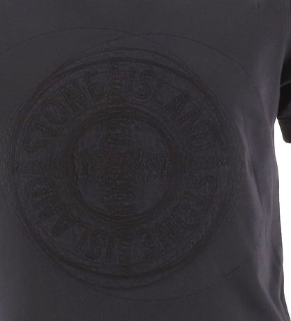 Stone Island T-shirt - Navy w. Logo Stone Island T-shirt - Navy w. Logo