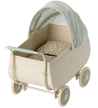 Maileg Pram - Micro - Blue