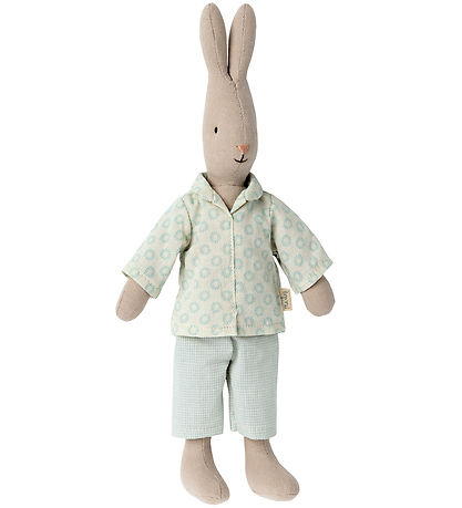 Maileg Soft Toy - Rabbit - Size 1 - 27 cm - Pajama Set Maileg Soft Toy - Rabbit - Size 1 - 27 cm - Pajama Set