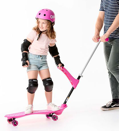 Ookkie Skateboard - Kids Nemandi Skateboard - Bleikt