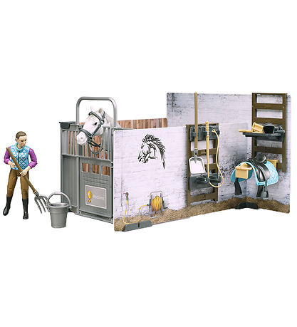 Bruder Play Set - bworld - Hestefold - 62506 Bruder Play Set - bworld - Hestefold - 62506