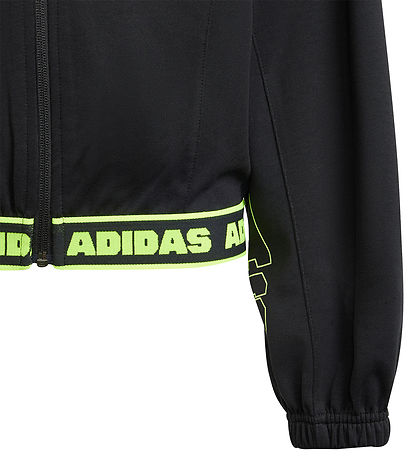 adidas Performance Cardigan - JG D Crop - Black