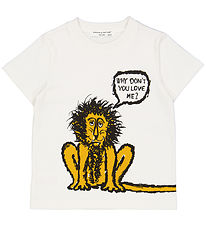 Green Cotton x WWF T-shirt - Conditioner Cream w. Lion Green Cotton x WWF T-shirt - Conditioner Cream w. Lion