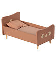 Lit en bois Maileg - Mini - Rose Lit en bois Maileg - Mini - Rose