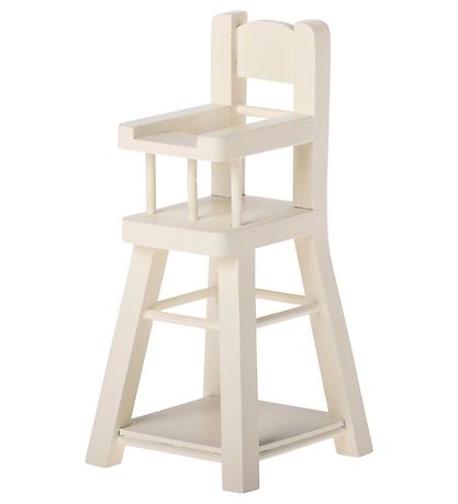 Maileg Highchair - Micro - Off White Maileg Highchair - Micro - Off White