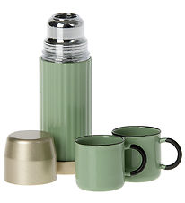 Maileg thermos & Cups - Mint Maileg thermos & Cups - Mint