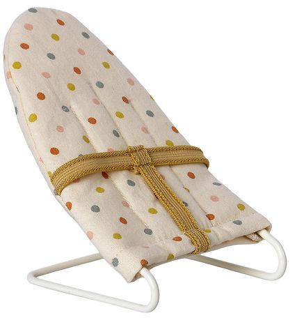 Maileg Liegesessel - Mikro - Off White m. Punkte Maileg Liegesessel - Mikro - Off White m. Punkte