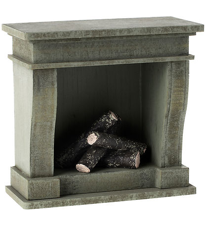 Maileg Miniature Fireplace - Mint Green Maileg Miniature Fireplace - Mint Green