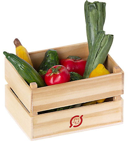 Maileg Miniature Vegetables/Fruits - Wood Maileg Miniature Vegetables/Fruits - Wood