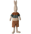 Maileg Soft Toy - Rabbit - Size 4 - 62 cm - Classic - Knitted Bl Maileg Soft Toy - Rabbit - Size 4 - 62 cm - Classic - Knitted Bl
