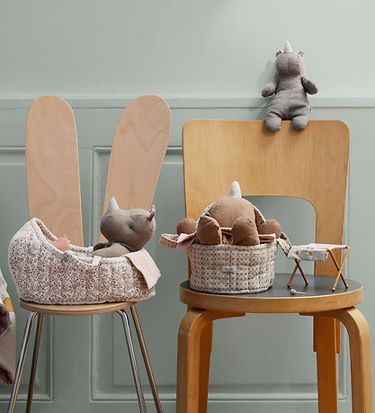 Maileg Soft Toy - Safari Friends - Rhino - Little - 22 cm - Grey