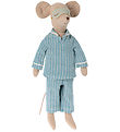 Maileg Soft Toy - Mouse - Medium+ - 33 cm - Pajama Set Maileg Soft Toy - Mouse - Medium+ - 33 cm - Pajama Set
