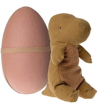 Maileg Soft Toy - Gantosaurus I Egg - Medium+ - 37 cm - Dark Och