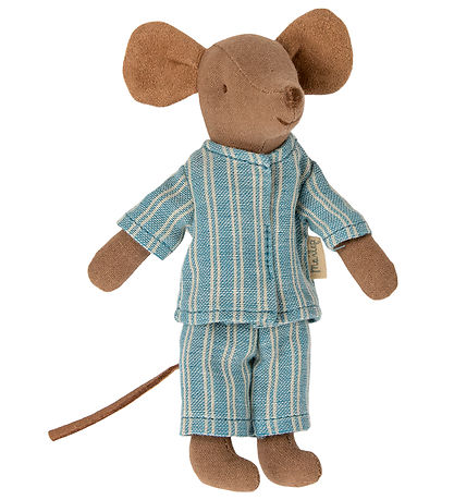 Maileg Mouse - Big Brother I Matchbox - Blue Maileg Mouse - Big Brother I Matchbox - Blue