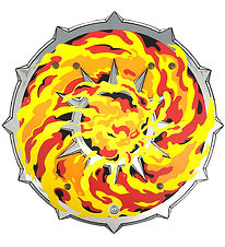 Liontouch Costume - Flame Shield - Red/Orange/Yellow Liontouch Costume - Flame Shield - Red/Orange/Yellow