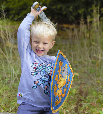 Liontouch Costume - Noble Knight-Set - Sword & Shield - Blue