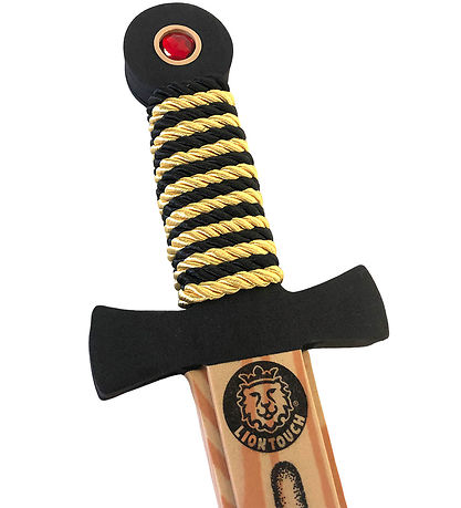 Liontouch Maskeradkläder - WoodyLion Sword - Guld/Svart