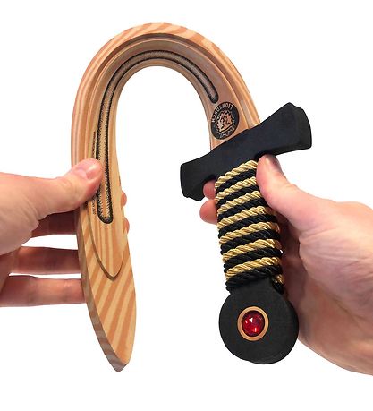 Liontouch Maskeradkläder - WoodyLion Sword - Guld/Svart