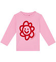 Stella McCartney Kids Blouse - Pink w. Flower Stella McCartney Kids Blouse - Pink w. Flower