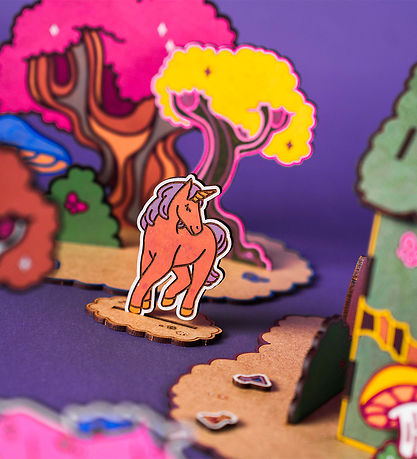 Crateit Creation Set - Wood - Unicorn - Magic Forest Crateit Creation Set - Wood - Unicorn - Magic Forest