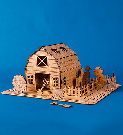 Crateit Creation Set - The Farm - Wood - Life I The Stable Crateit Creation Set - The Farm - Wood - Life I The Stable
