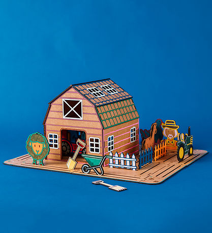 Crateit Creation Set - The Farm - Wood - Life I The Stable Crateit Creation Set - The Farm - Wood - Life I The Stable
