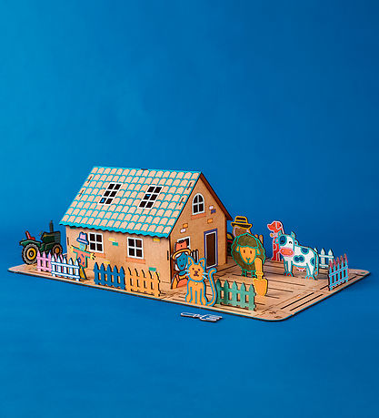 Crateit Creation Set - The Farm - Wood - The Farmhouse