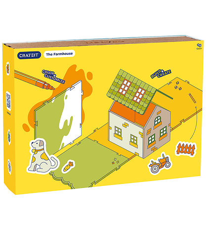 Crateit Creation Set - The Farm - Wood - The Farmhouse