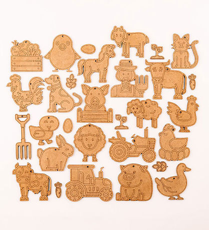 Crateit Creation Set - The Farm - Wood - Audio Story - Fun on th Crateit Creation Set - The Farm - Wood - Audio Story - Fun on th