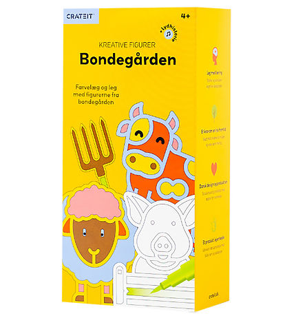 Crateit Creation Set - The Farm - Wood - Audio Story - Fun on th Crateit Creation Set - The Farm - Wood - Audio Story - Fun on th