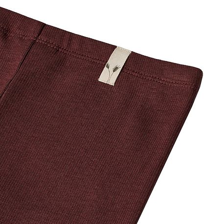 Wheat Leggings - Rib - Maddy - Aubergine Wheat Leggings - Rib - Maddy - Aubergine
