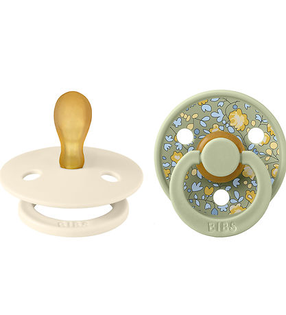 BIBS X Liberty Colour Pacifiers - 2-Pack - Size 1 - Symmetrical  BIBS X Liberty Colour Pacifiers - 2-Pack - Size 1 - Symmetrical