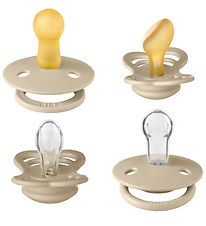 Essayez-le Tétine BIBS - 4 Pack - Taille 1 - Caoutchouc Naturel  Essayez-le Tétine BIBS - 4 Pack - Taille 1 - Caoutchouc Naturel