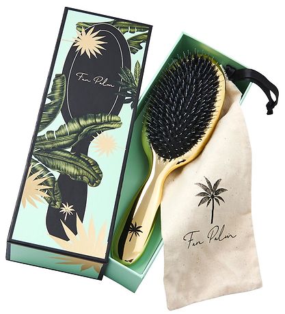 Fan Palm Hairbrush - Medium+ - Hollywood