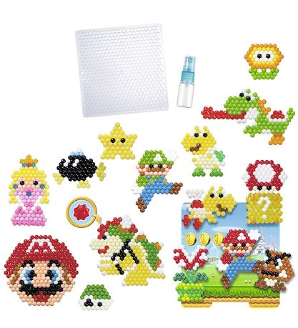Ensemble de perles Aquabeads - 2500+ pces - Super Mario Creation Ensemble de perles Aquabeads - 2500+ pces - Super Mario Creation