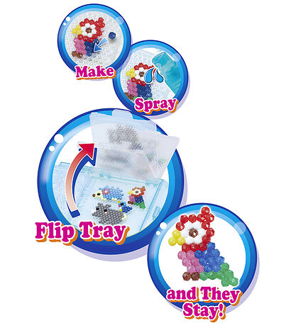 Aquabeads Beads - 800+ pcs - Star Bead Pack - Multicolour