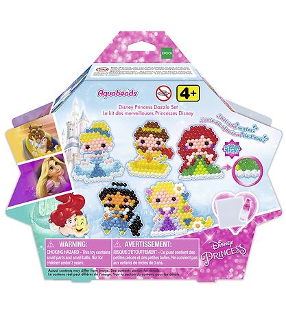 Aquabeads Bead Set - 600+ pcs - Disney Princess Dazzle Set