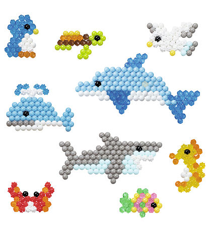 Aquabeads Beads - 600+ pcs - Ocean Life