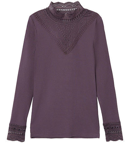 Name It Blouse - Rib - Noos - NkfNuri - Arctic Dusk