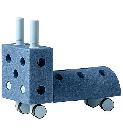Trotteur MODU - Tiny Ride - 10 Parties - 40x20x36 cm - Deep Blue